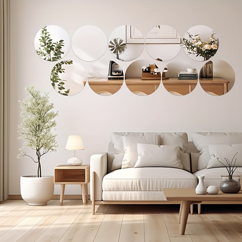 Beauty Makeup Wallpaper - 10 stuks 30cm ronde 2D acryl