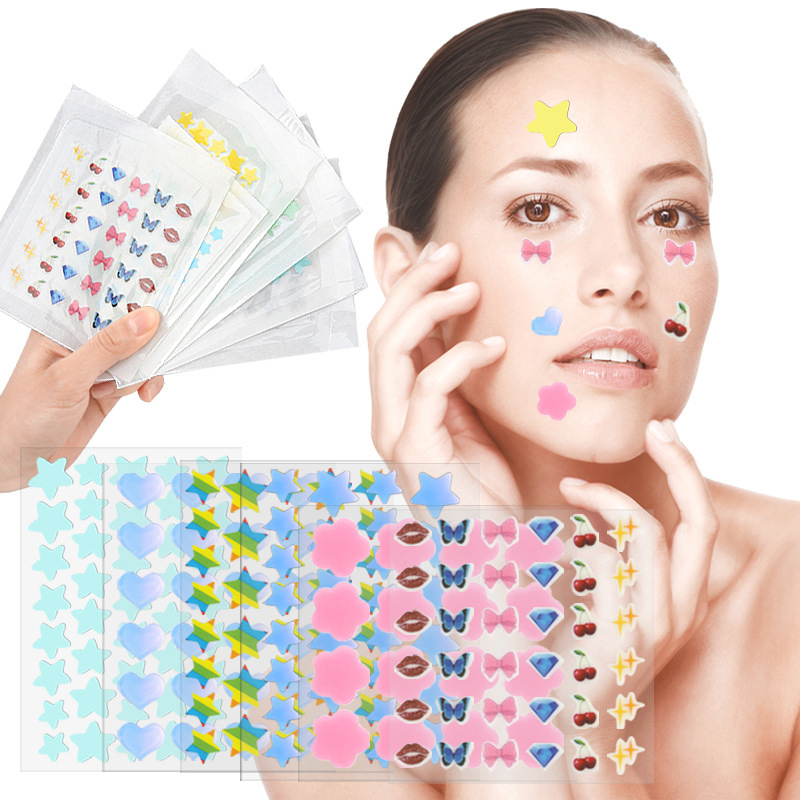Makeup And Beauty - Kleur Cartoon Acne Patch Huidverzorging Sticker