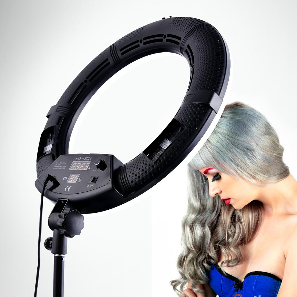 Led Ring Light - 18 inch LED ringlamp, net-rood live