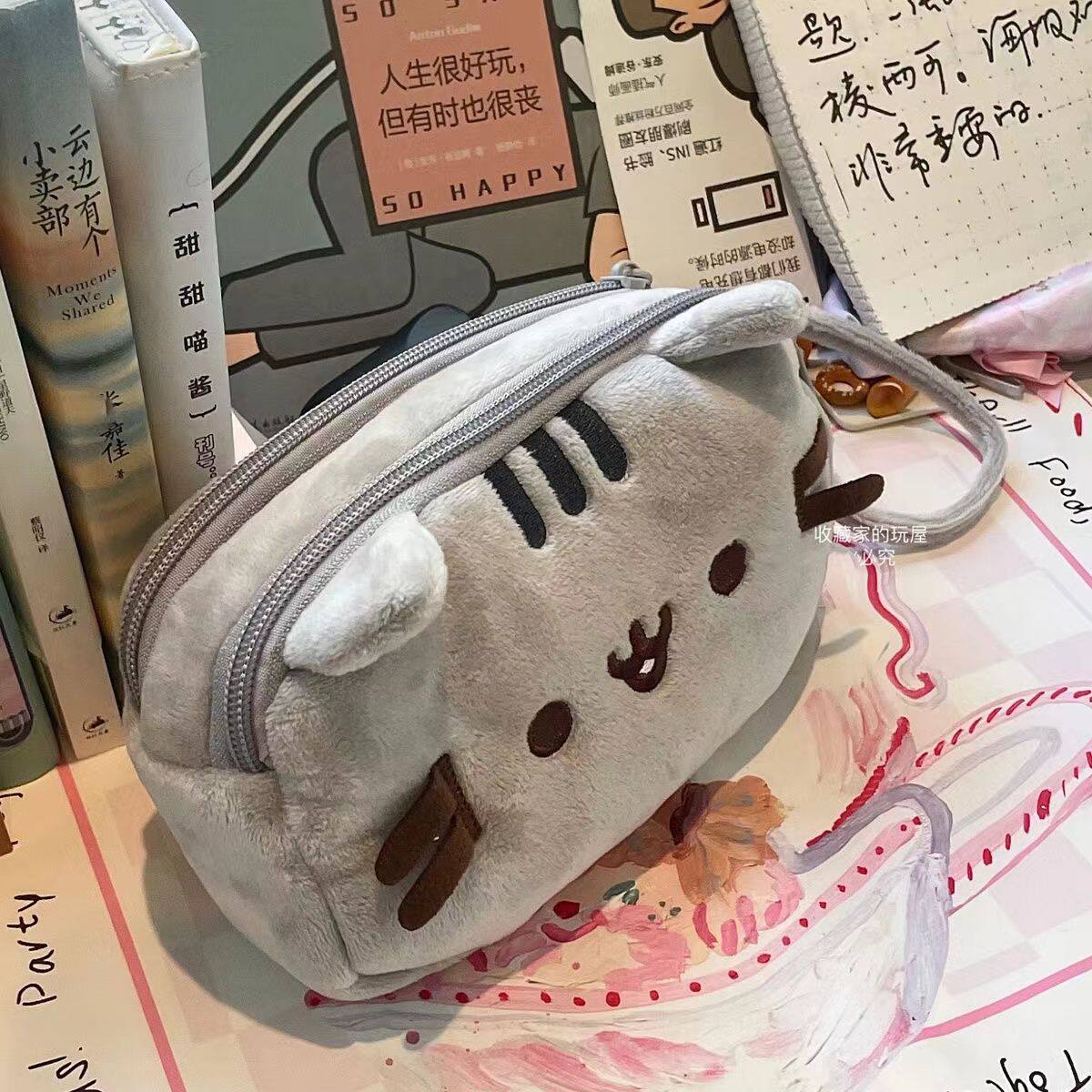 Beauty Makeup Case - Schattig cosmetisch tasje in Pusheen-stijl, make-uptas