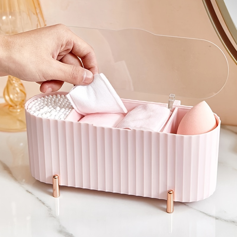 Your Beauty Makeup - 1/2 stuks opbergdoos voor wattenstaafjes met