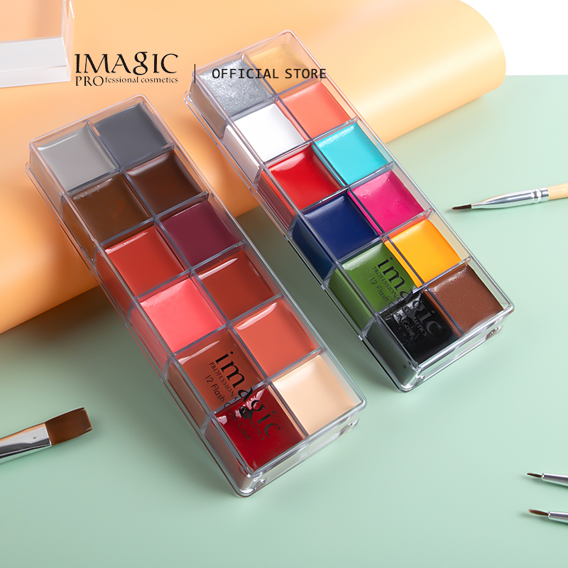Beauty Makeup Drawing - Imagic 12 Kleuren Gezicht Body Art
