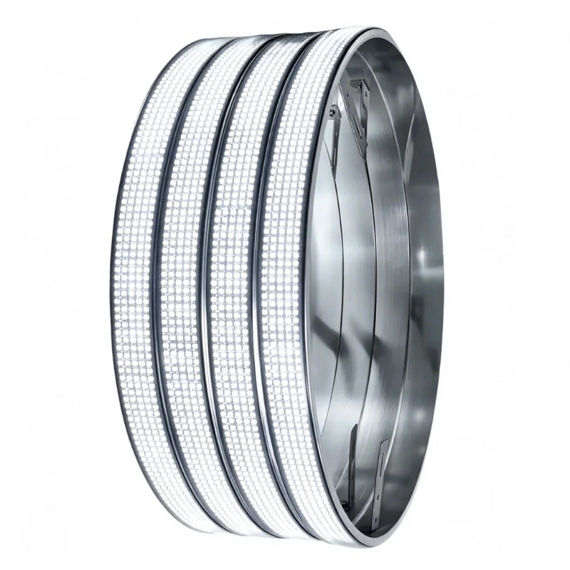 Led Ring Light - 17 inch 5-rijige pure witte LED