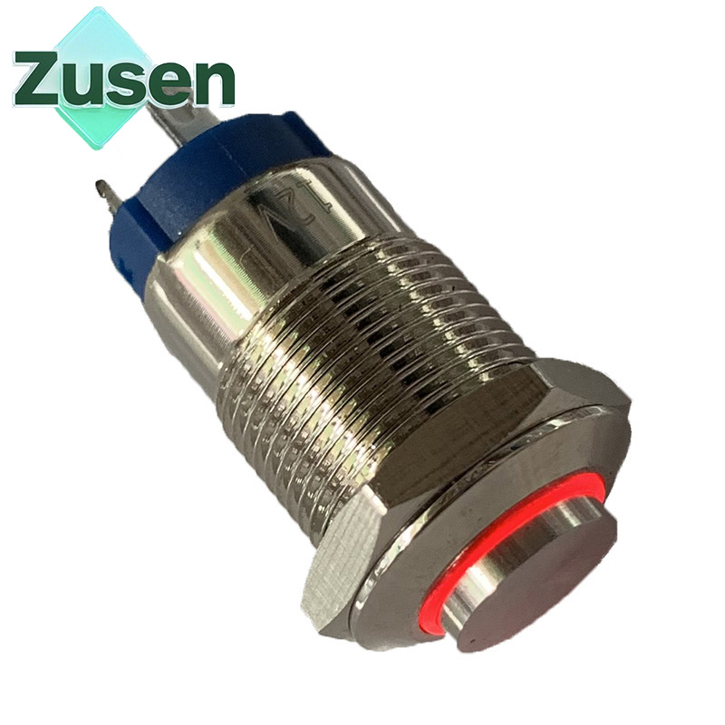 Led Ring Light - Zusen 12 mm metalen hoge kop