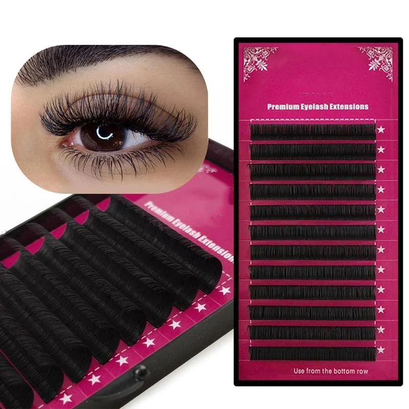 Beauty - Makeup - Eyes - 【M】Wimperverlenging Individuele mixgrootte Minkwimpers Premium volumewimpers