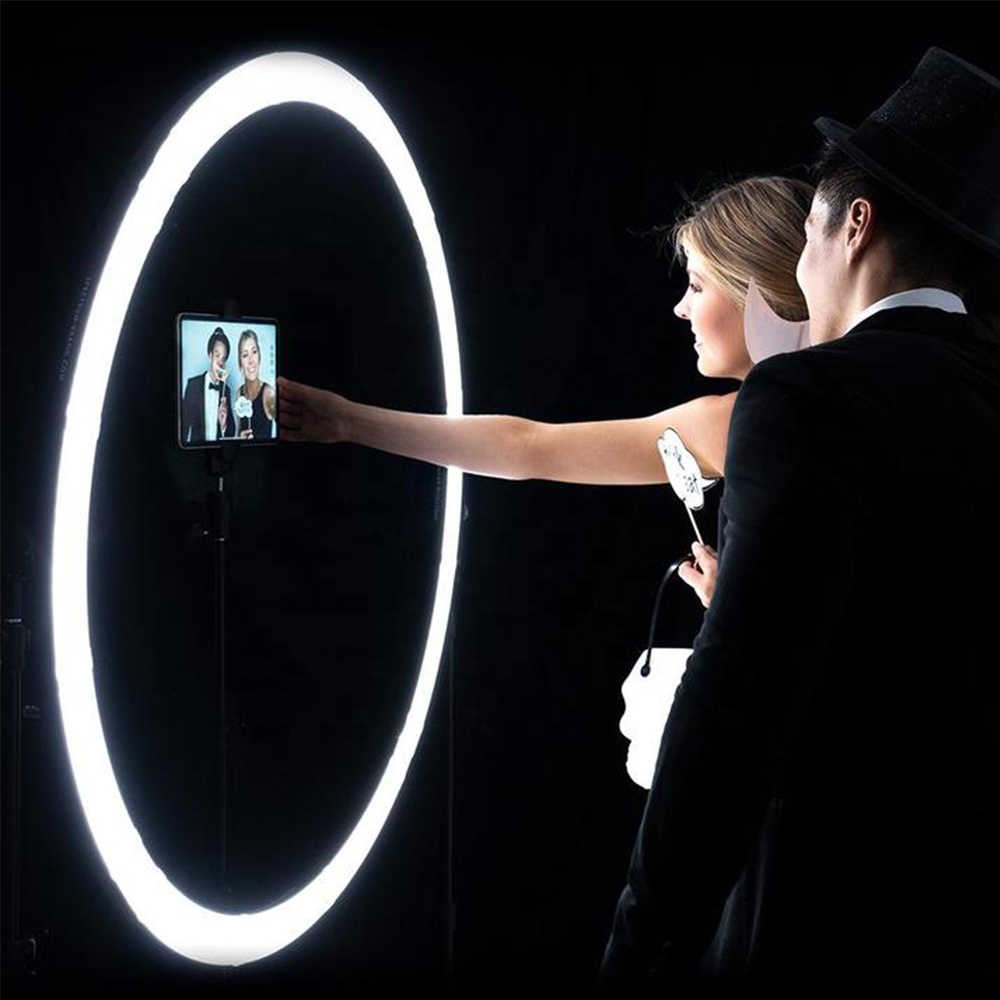 Led Ring Light - 120W LED Ringlamp met draadbediening voor
