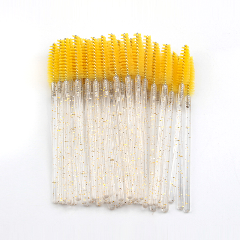 Beauty - Makeup - Eyes - 50/100 Stuks Wimperborstels Mascara Wands Wimper