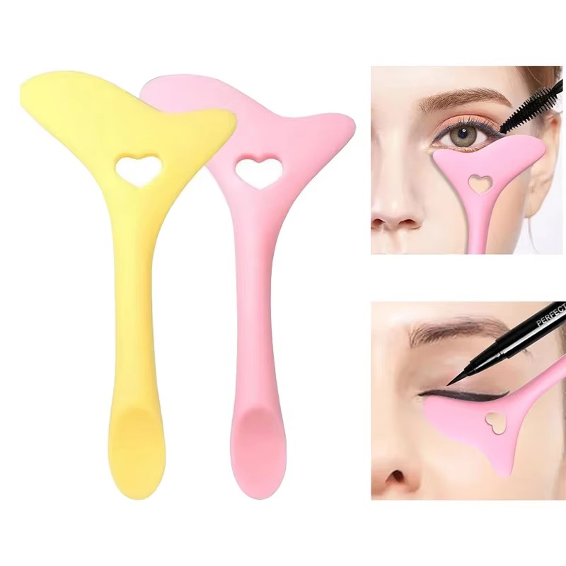 Beauty Makeup Drawing - 1-3 stuks siliconen eyeliner make-up stencils