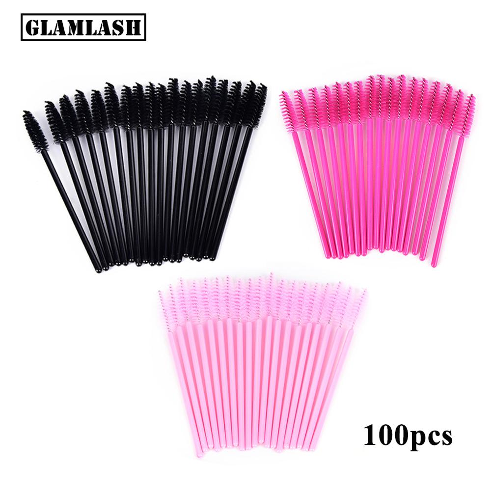 Beauty Makeup Fashion - 100 Stuks Wegwerp Micro Wimper Kam