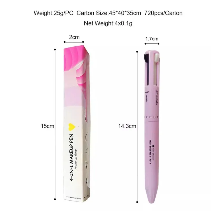 4-in-1 wenkbrauwpotlood Lip Li - Beauty Makeup Drawing recensie en prijs