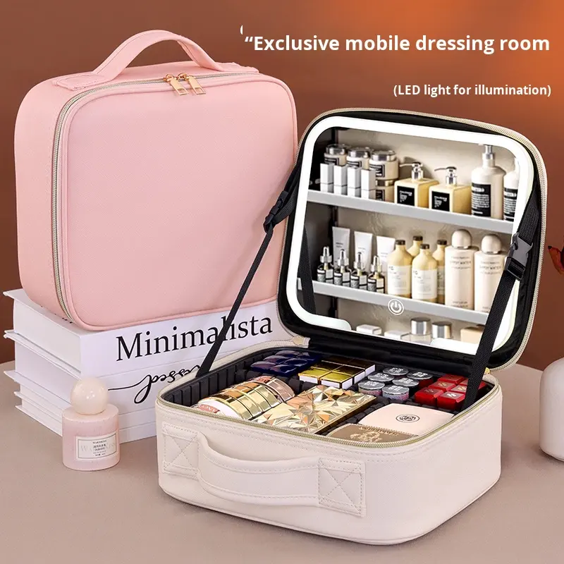 Grote capaciteit make-up tas v - Beauty Makeup Case recensie en prijs