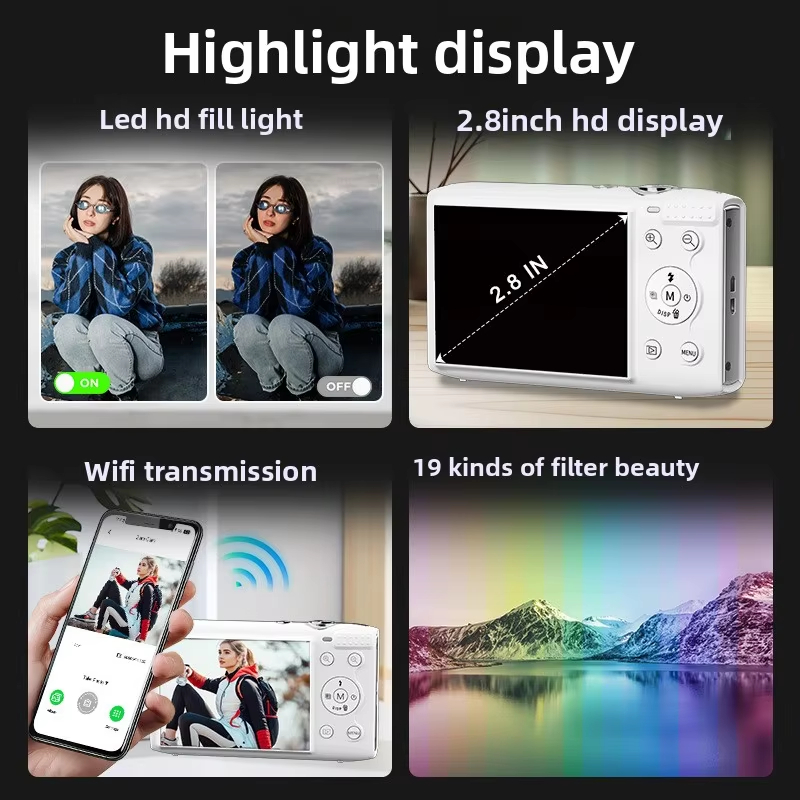 Videokaartcamera 72MP 5K Ultra - Beauty Makeup Images Hd recensie en prijs