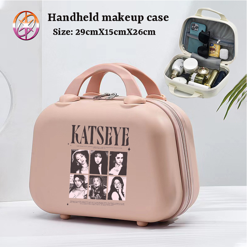 K POP K-KATSEYE Vrouwen Make-u - Beauty Makeup Case recensie en prijs
