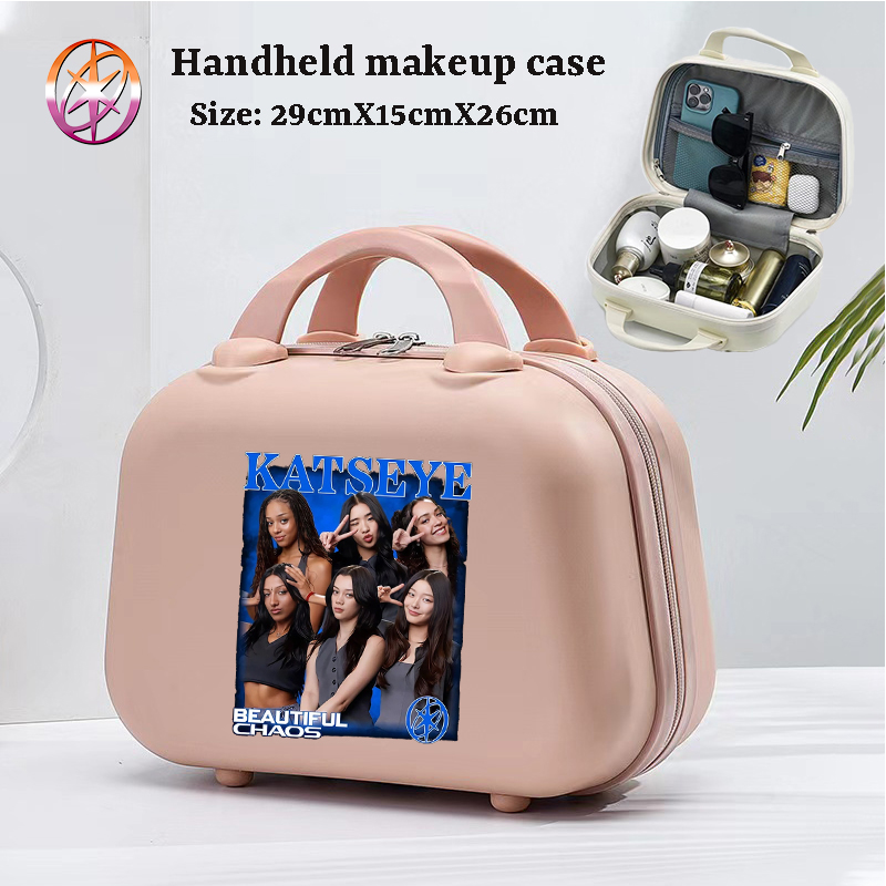 K POP K-KATSEYE Vrouwen Make-u - Beauty Makeup Case recensie en prijs