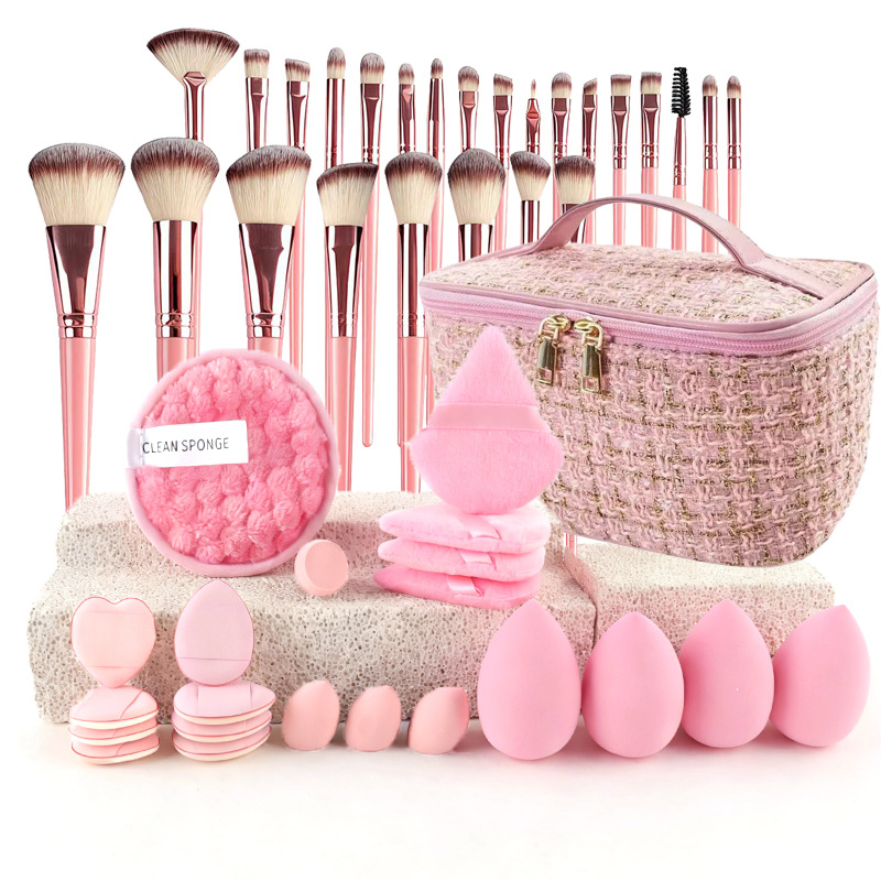 Make-up kwastenset, chique geu - Makeup And Beauty recensie en prijs