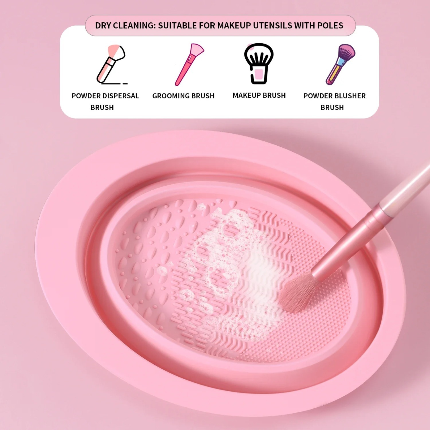 3-delige make-upborstelreinigi - Beauty Makeup Fashion recensie en prijs