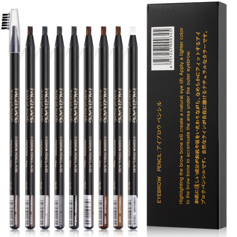 12 Stuks Witte Wenkbrauwpotloo - Beauty Makeup Drawing recensie en prijs