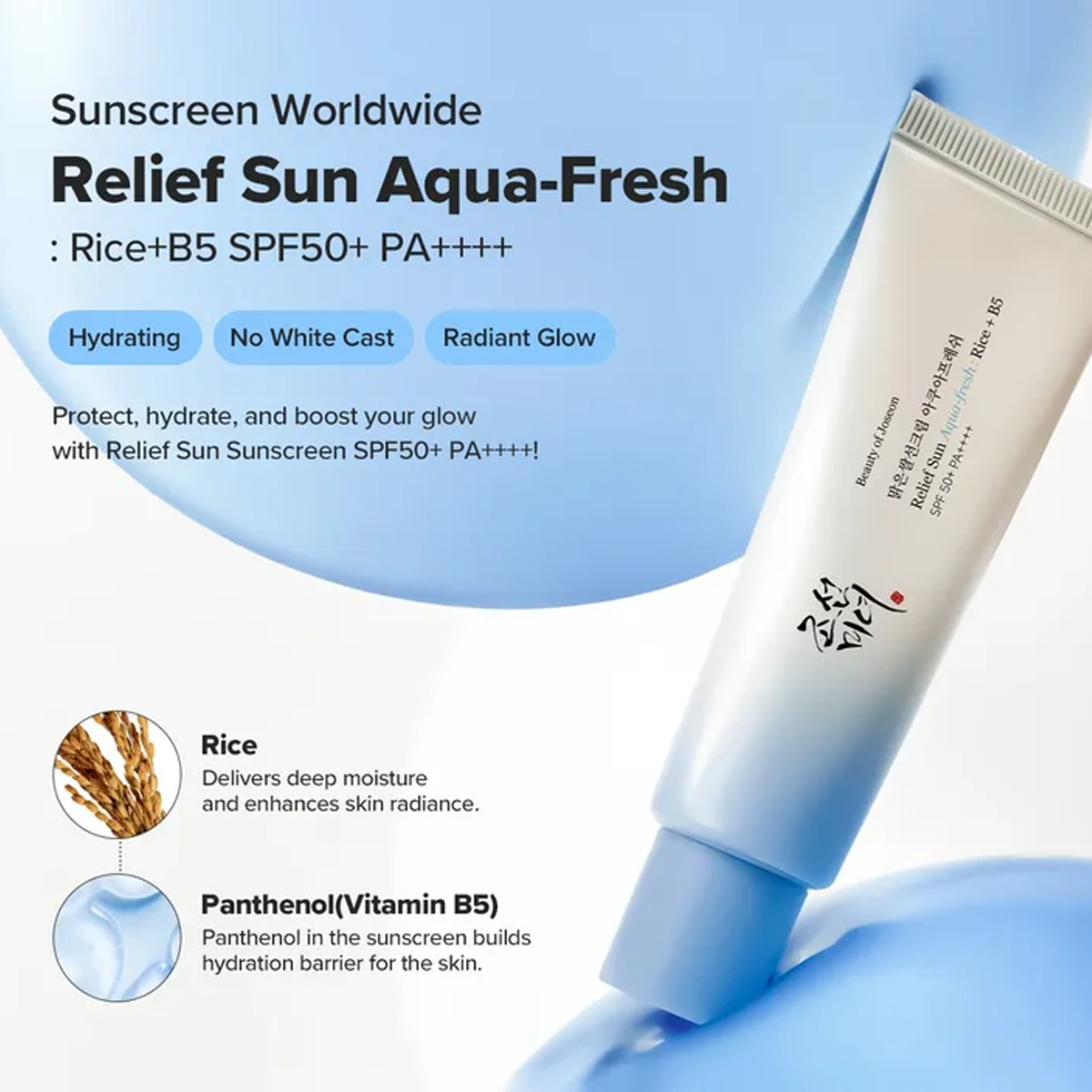 Beauty of Joseon Relief Sun Aq - Beauty Of Joseon Makeup recensie en prijs