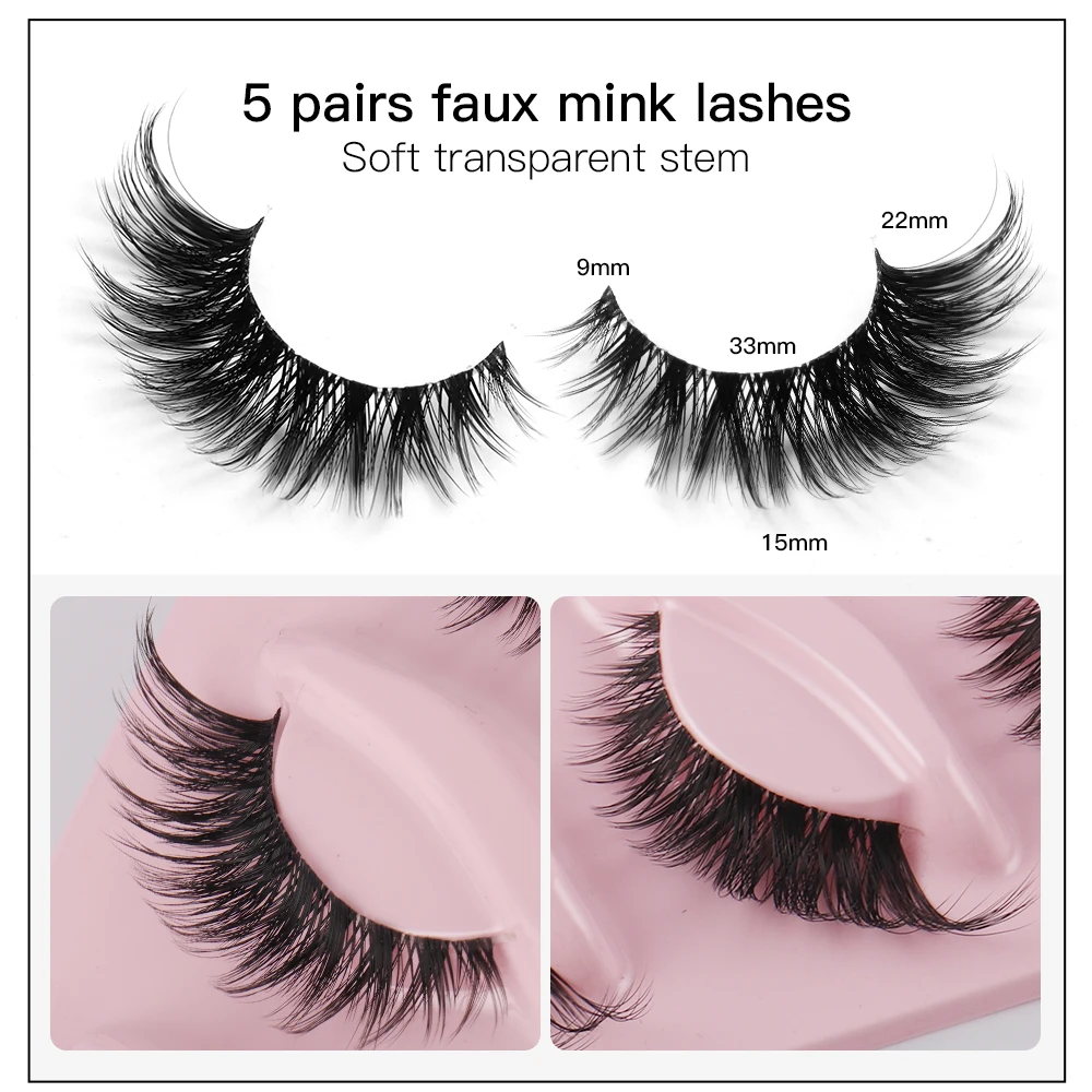 Cat Eye 5 Paar 3D Natuurlijke  - Your Beauty Makeup recensie en prijs