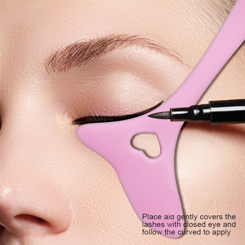 Siliconen Eyeliner Make-up ste - Beauty Makeup Drawing recensie en prijs