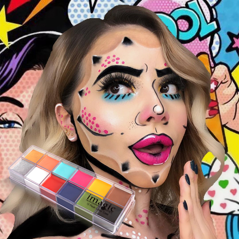 Imagic 12 Kleuren Gezicht Body - Beauty Makeup Drawing recensie en prijs