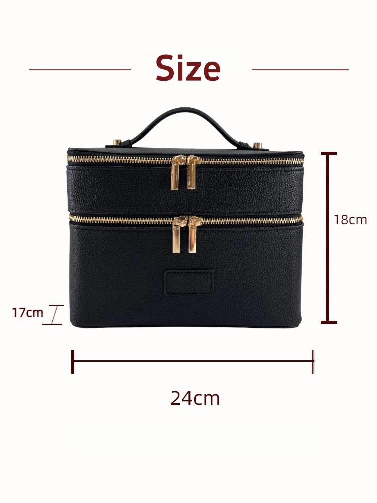 Grote capaciteit dubbele laag  - Beauty Makeup Case recensie en prijs