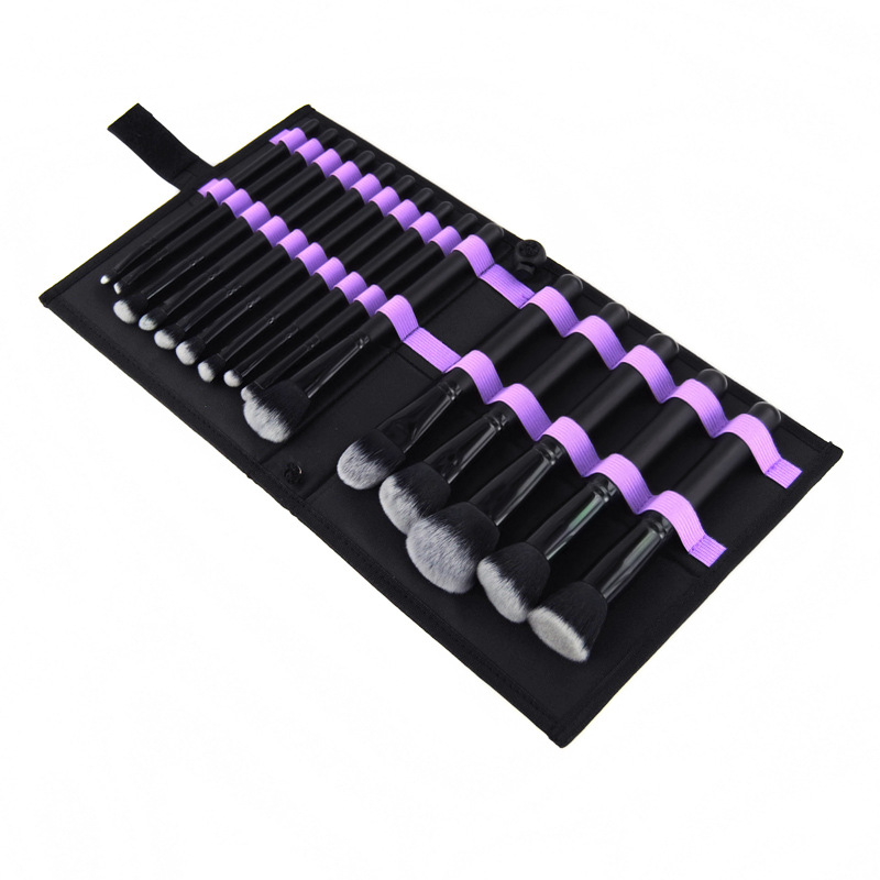 15-delige zwarte make-upborste - Your Beauty Makeup recensie en prijs