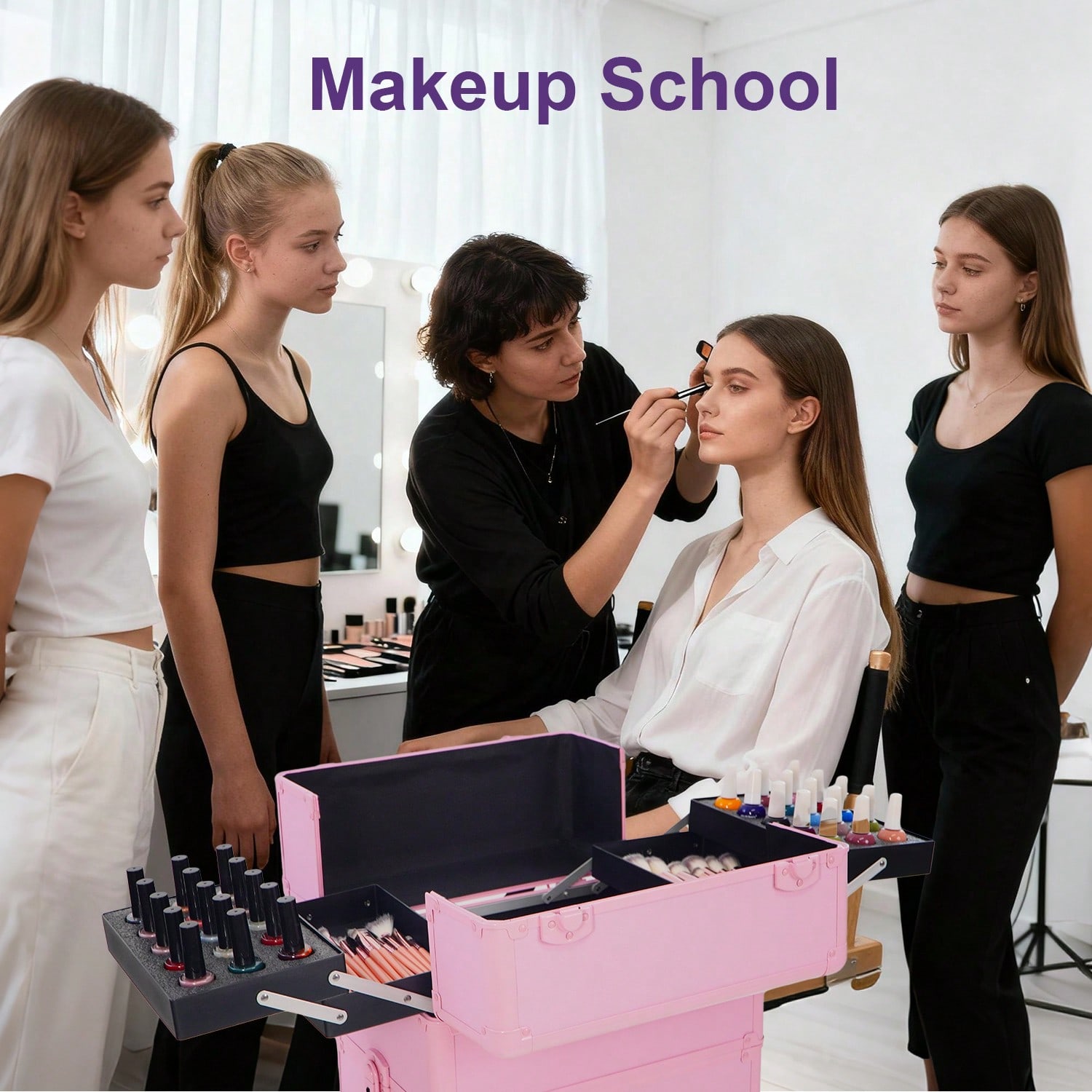 Rollende make-up koffer 4-in-1 - Beauty Makeup Case recensie en prijs