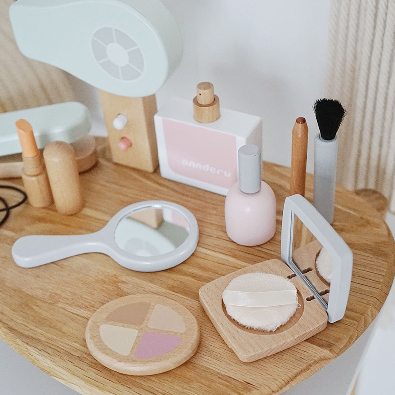 Nieuwe kinderen houten simulat - Beauty Makeup For Kids recensie en prijs