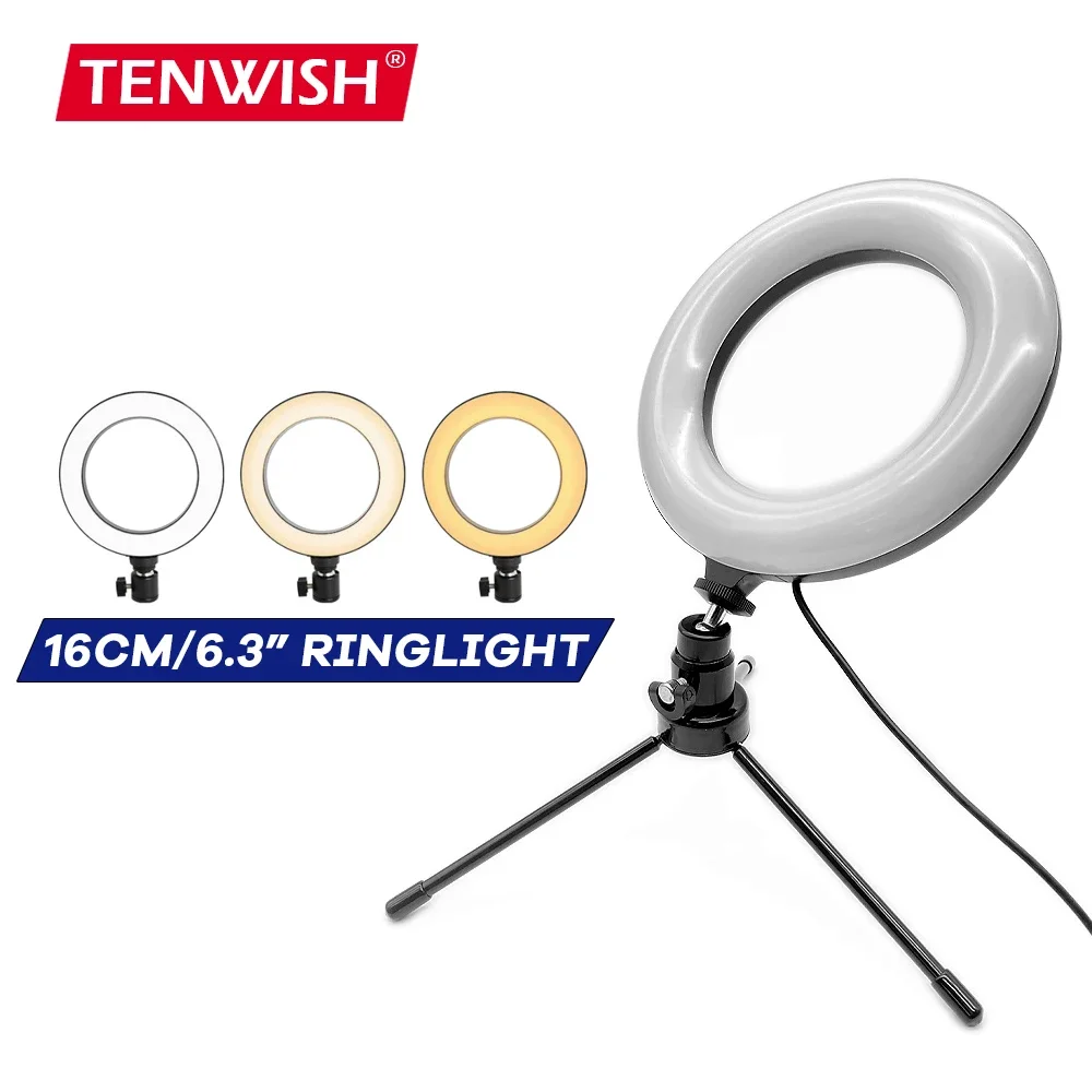 16 cm LED Ring Invullicht Vide - Beauty Makeup Tiktok recensie en prijs