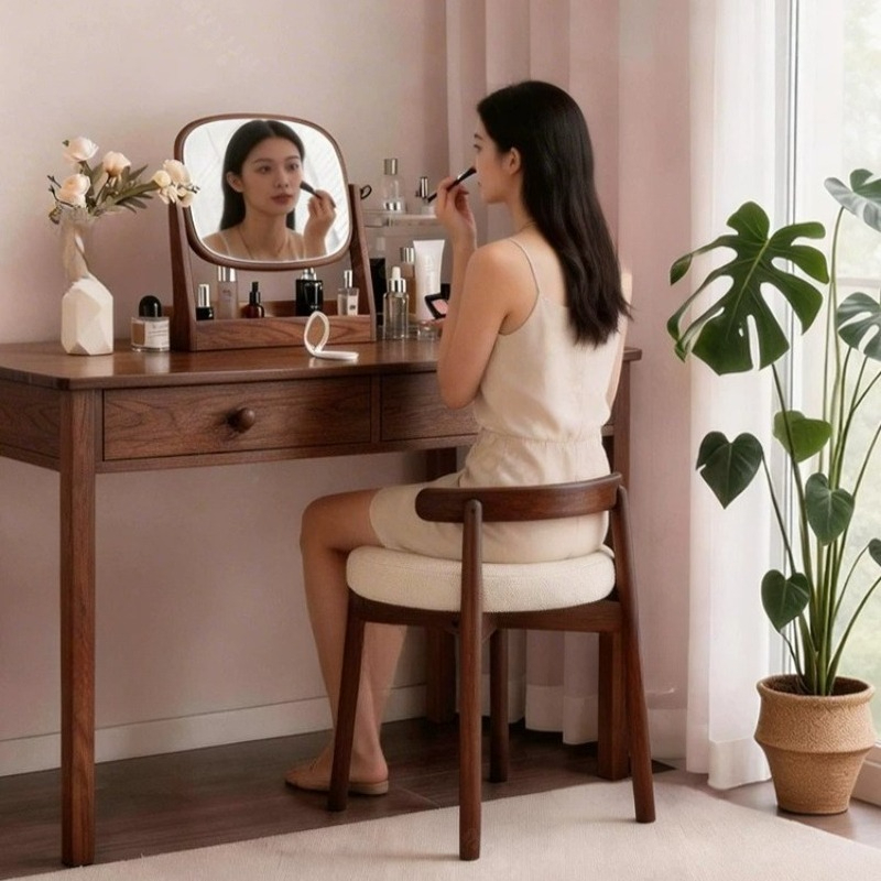 Witte hoge kaptafelkruk modern - Beauty Makeup For Kids recensie en prijs