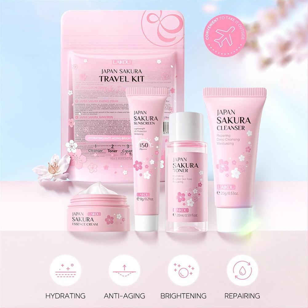 Sakura Huidverzorging Set gezi - Makeup And Beauty recensie en prijs