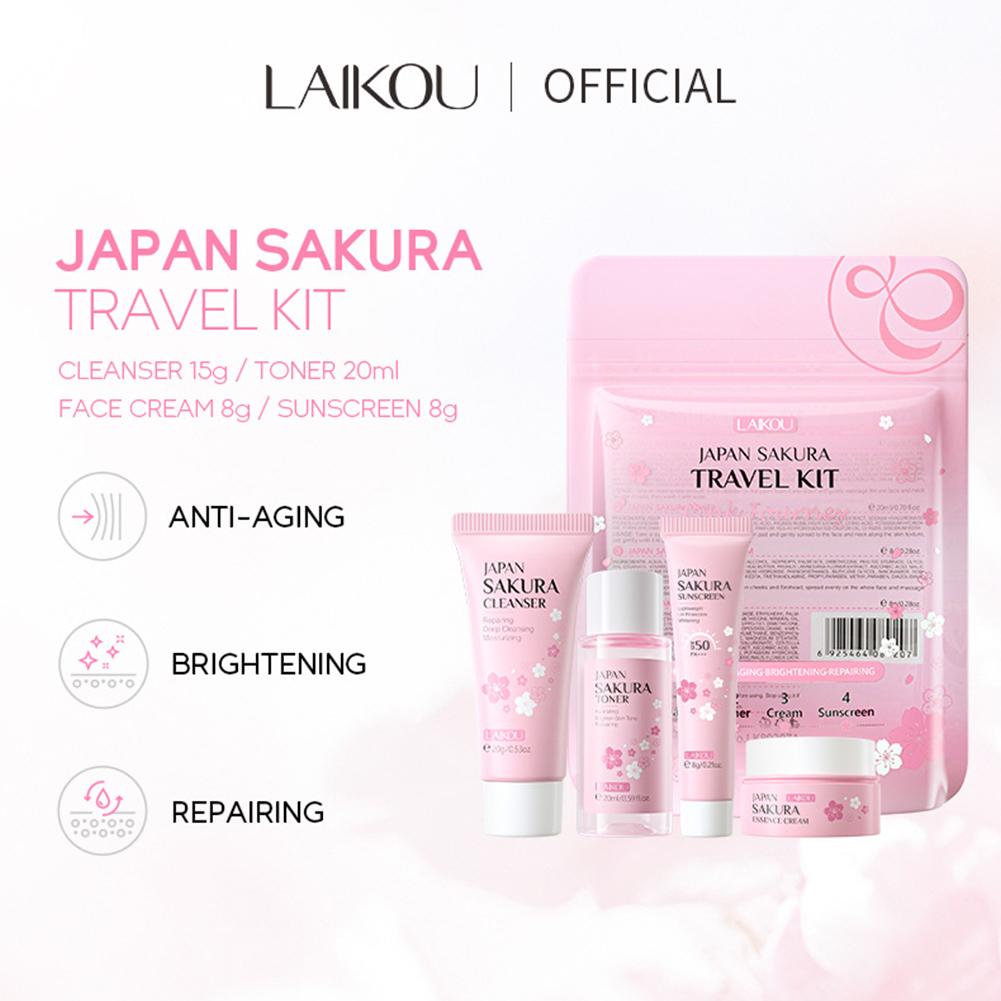 Sakura Huidverzorging Set gezi - Makeup And Beauty recensie en prijs