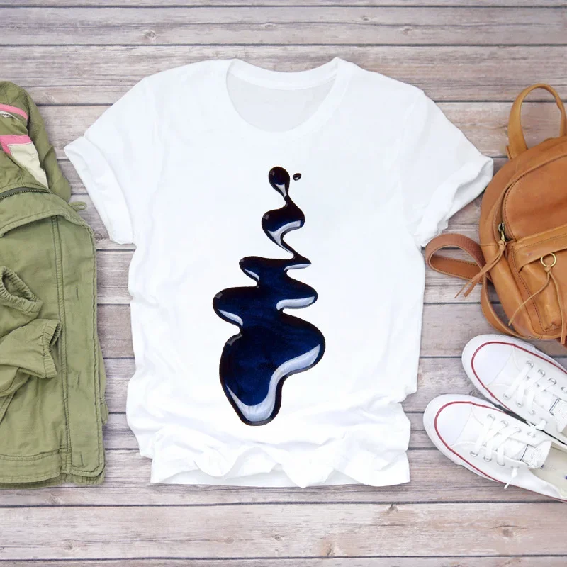 Mode wit T-shirt met korte mou - Your Beauty Makeup recensie en prijs